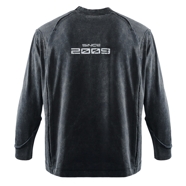 Grey Vintage Longsleeve NAVI x LITKOVSKA 2.0