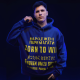 Серая худи Born to win NAVI x LITKOVSKA 2.0