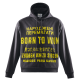 Серая худи Born to win NAVI x LITKOVSKA 2.0