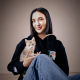 Патрон Худи NAVI x HAPPY PAW Черная