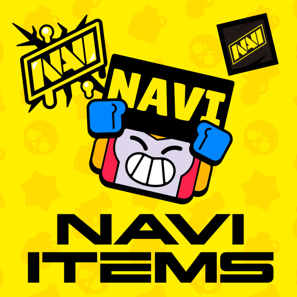 NAVI BRAWL STARS ITEMS