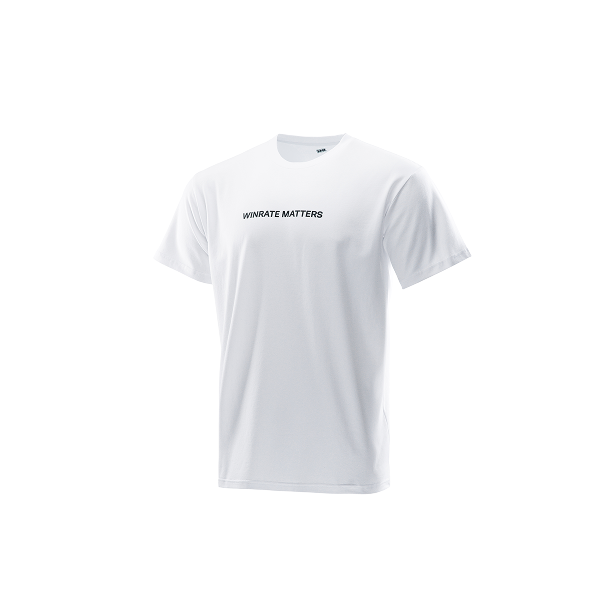 Winrate matters T-shirt White