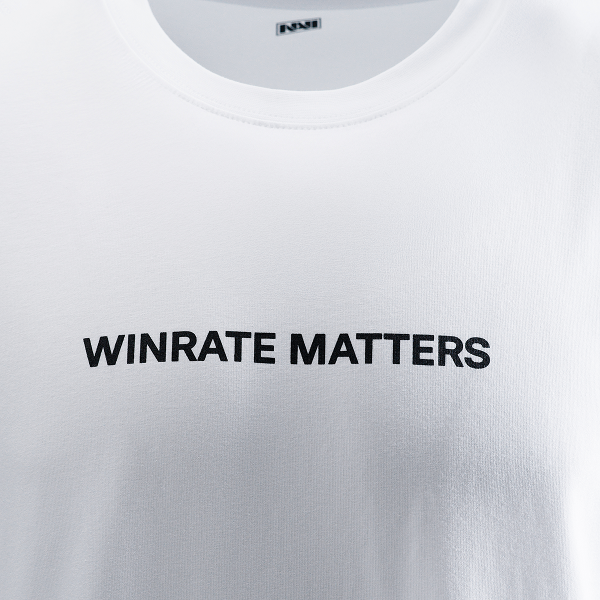 Winrate matters T-shirt White